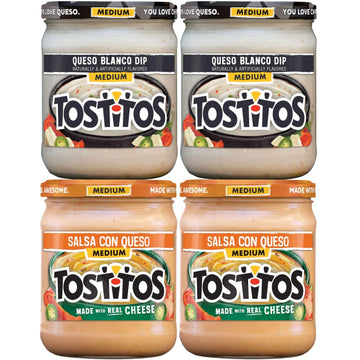 Tostitos, Queso Variety Pack, 11.25 Ounce (Pack Of 4)