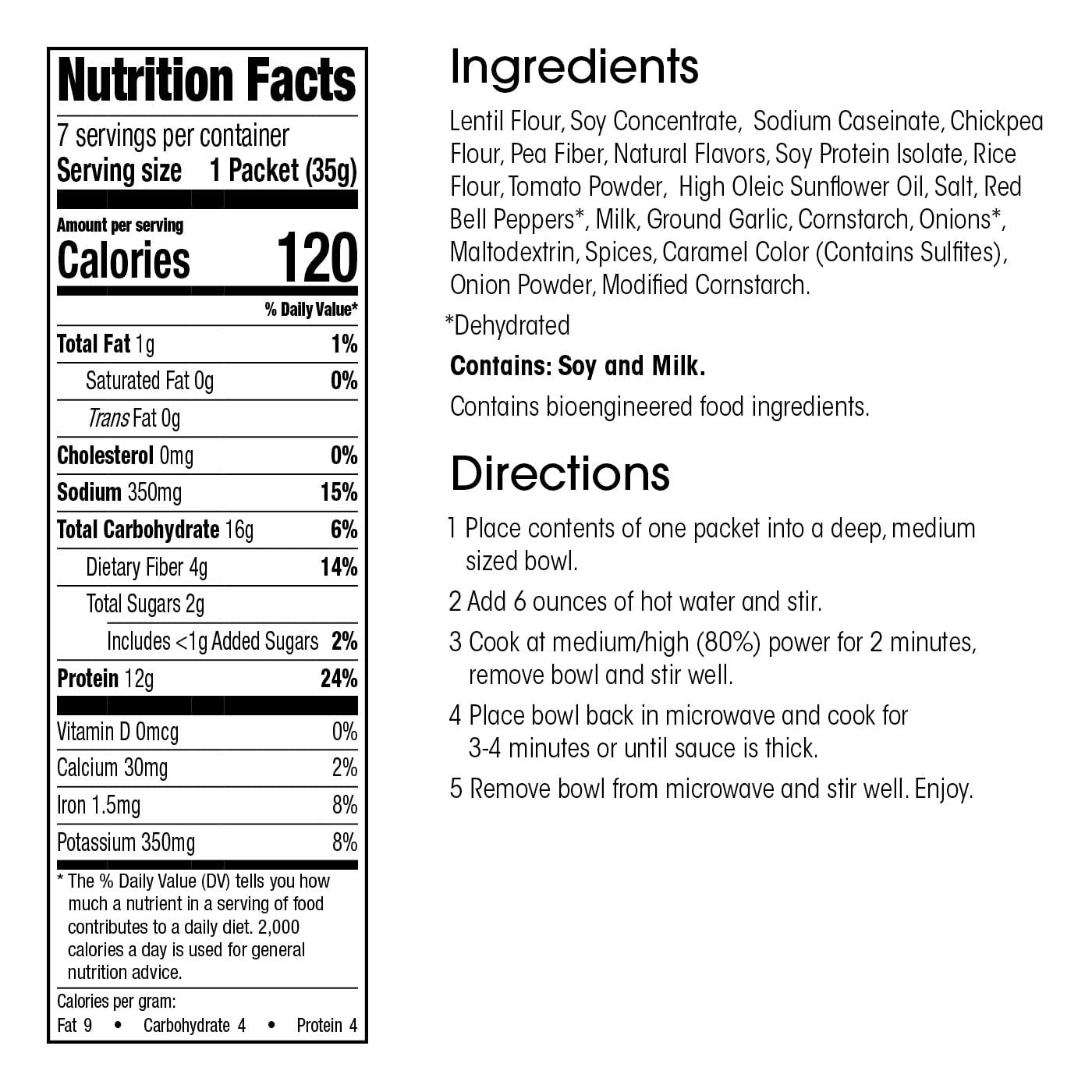 Wonderslim Plant Based Protein Rice Entree, Taco Rice, 12G Protein, 120 Calories, Gluten Free (7Ct)
