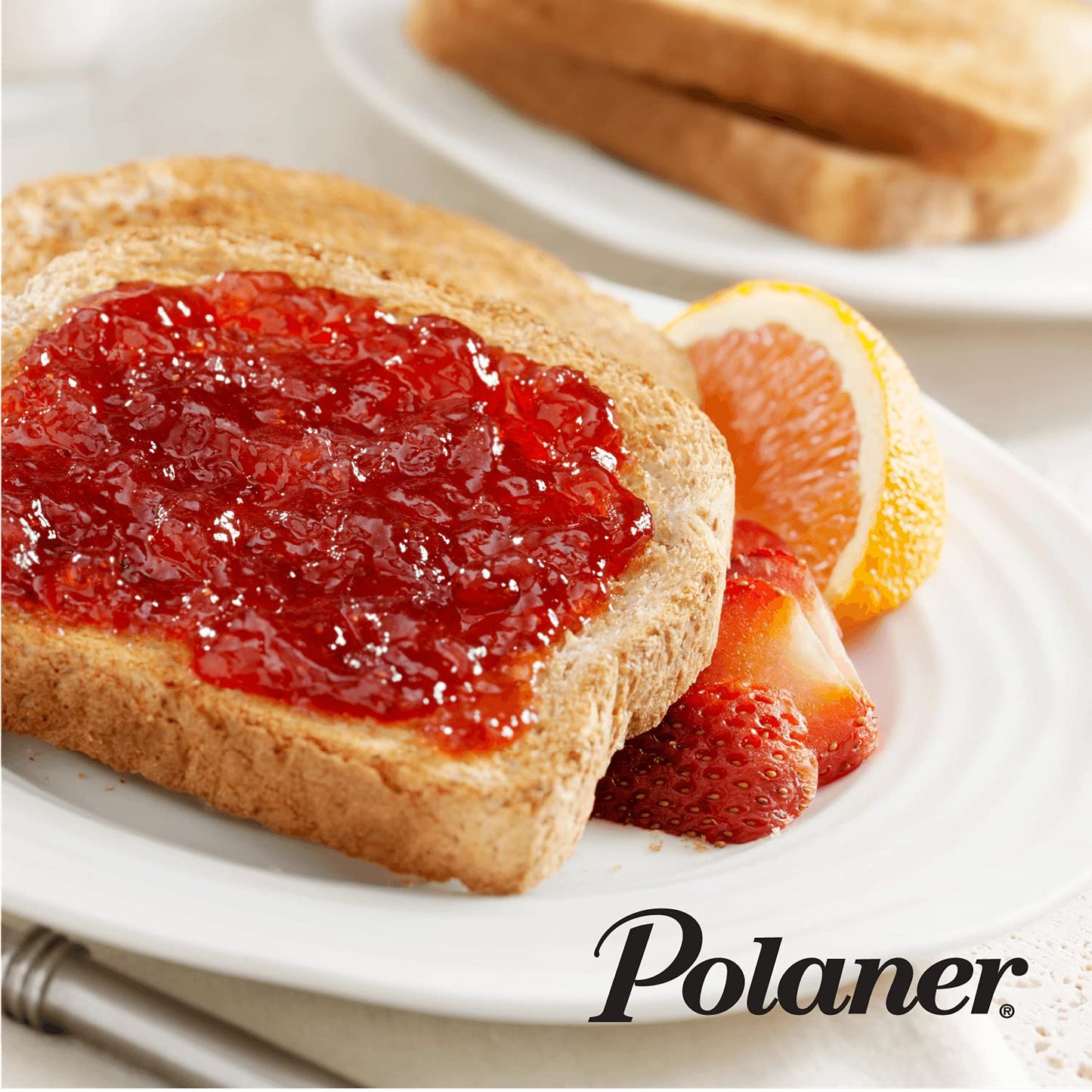 Polaner Sugar-Free Strawberry Preserves With Fiber, 13.5 Ounce