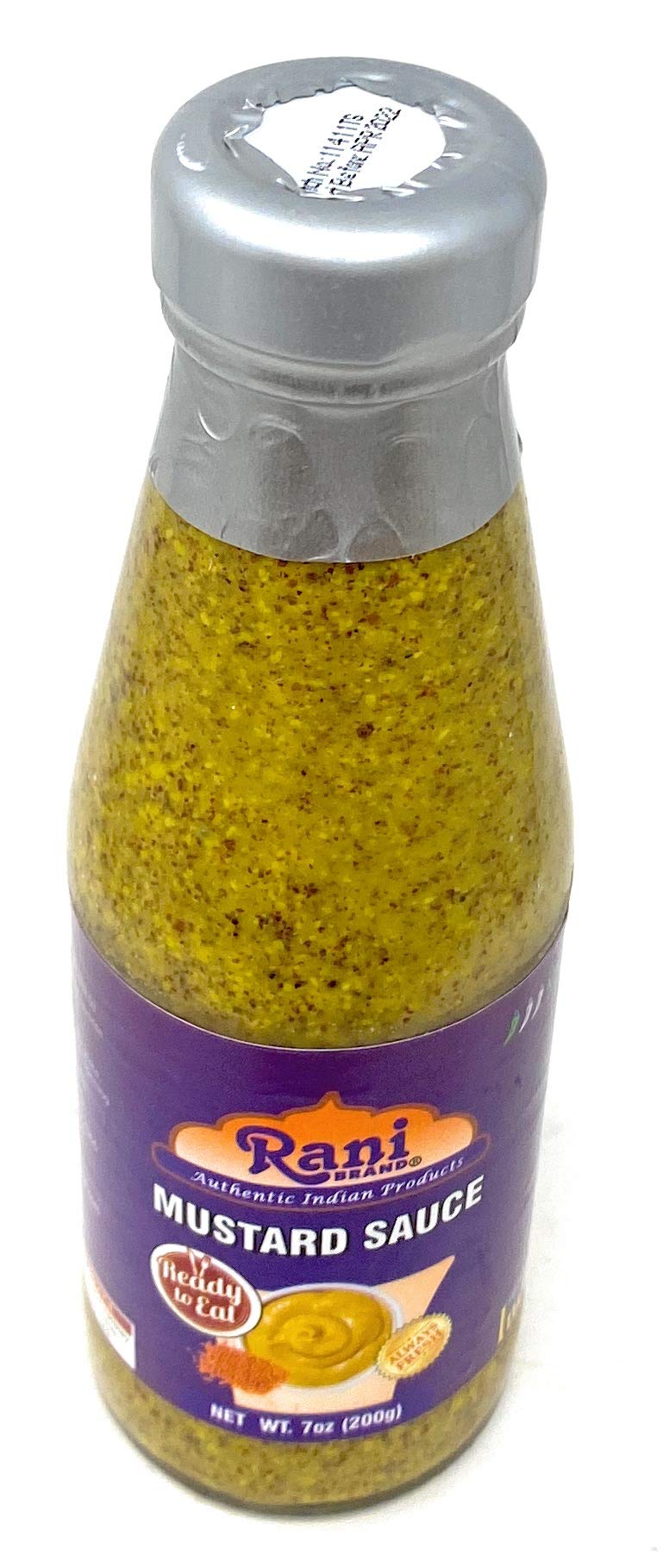 Rani Indian Mustard Sauce 7oz (200g) ~ All Natural, Glass Jar, Ready to eat, Vegan ~ Gluten Free | NON-GMO | Indian Origin