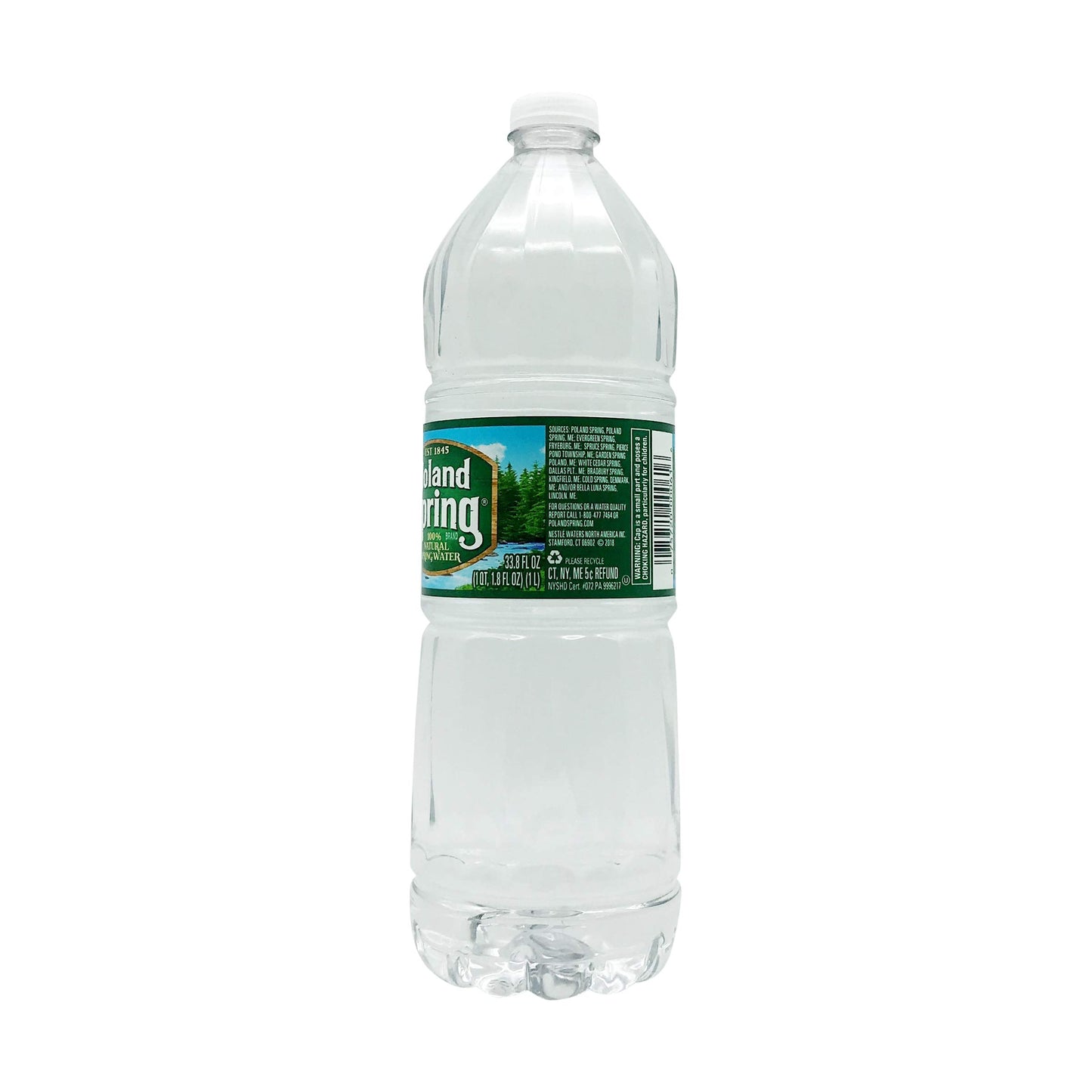 Poland Spring Original Spring Water, 33.8 FZ