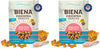 BIENA Roasted Chickpea Snacks - Himalayan Salt, 1 Value Pack - Crispy Salted Chickpeas Loaded with Protein & Fiber - Delicious, 