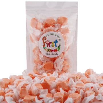 Firstchoicecandy All Flavor Saltwater Taffy (Peach, 1 Pound)