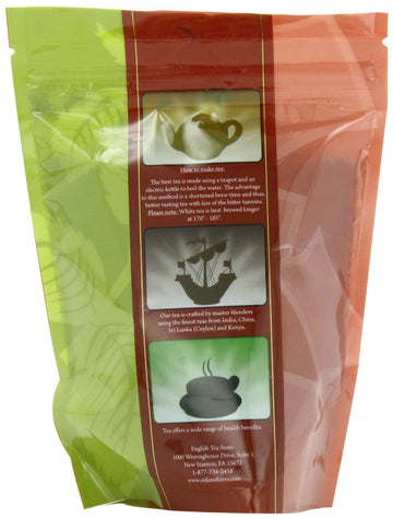 English Tea Store Loose Leaf, Angels Dream Tea Pouches, 4 Ounce