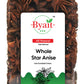 Byait Whole Star Anise, Premium Dried Chinese Anise for Tea and Cooking, 6 Oz