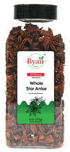 Byait Whole Star Anise, Premium Dried Chinese Anise for Tea and Cooking, 6 Oz