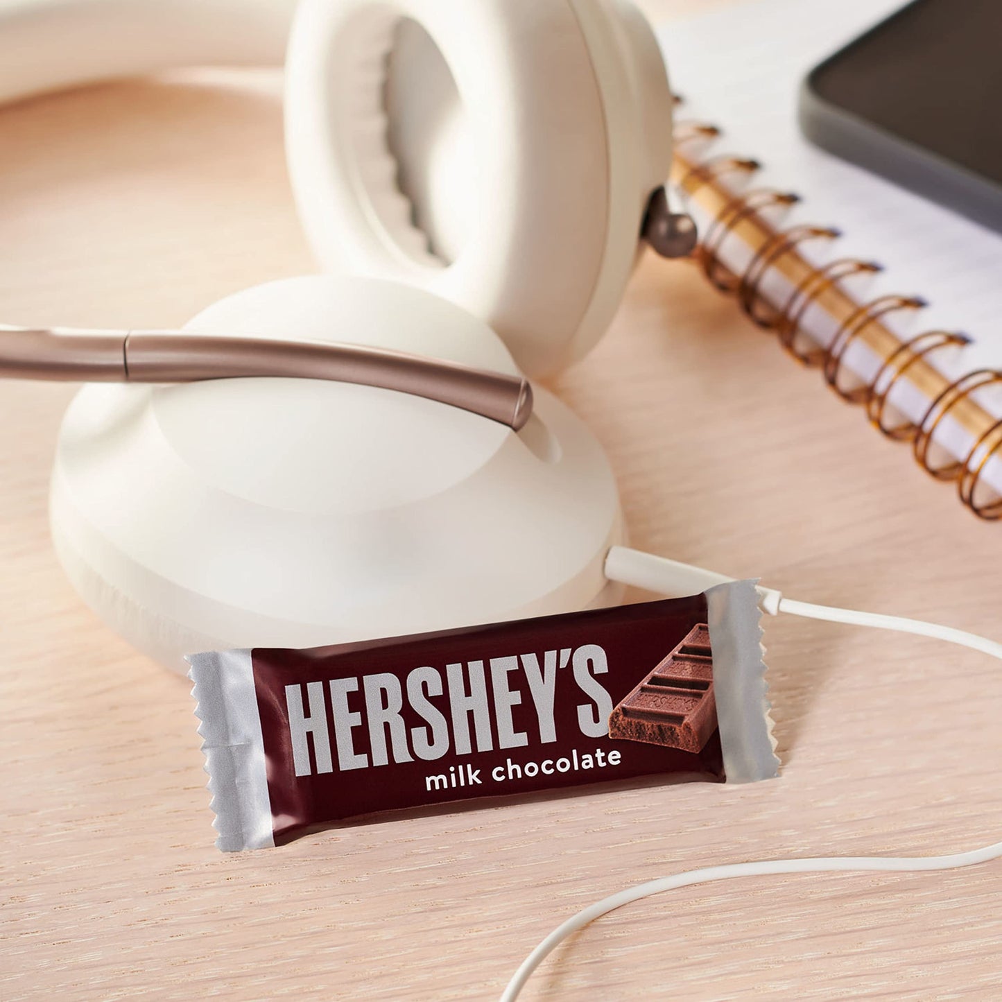 HERSHEYS Milk Chocolate Snack Size  Candy Bars  11.25 oz (25 Pieces)