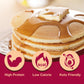 Protidiet Naturally Flavored Protein Pancake Mix - Low Fat High Protein Snacks - Nutrient-Rich Pancakes For Breakfast - Perfect