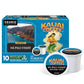 Kauai Coffee Na Pali Dark Roast Coffee Pods - Compatible with Keurig K-Cup malt-inspired, 10 Count (Pack of 2)