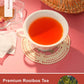 TeeLux Rooibos Tea Bags, Premium Herbal Tea, Caffeine-free, Fruity Sweet Flavor, 100 Count