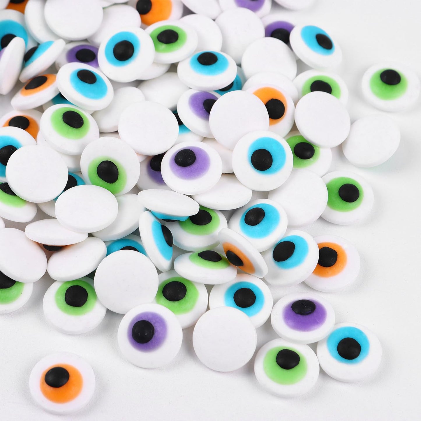 Halloween Sprinkles For Cake Decorations 7Ounce, Colorful Eyeballs For Cupcake Topper, Edible Eyes Candy For Ice Cream, Cookie,