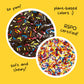 Rainbow Softies Natural Sprinkles by Supernatural, Made in USA, No Artificial Dyes, Soy Free, Gluten Free, Vegan, 16oz