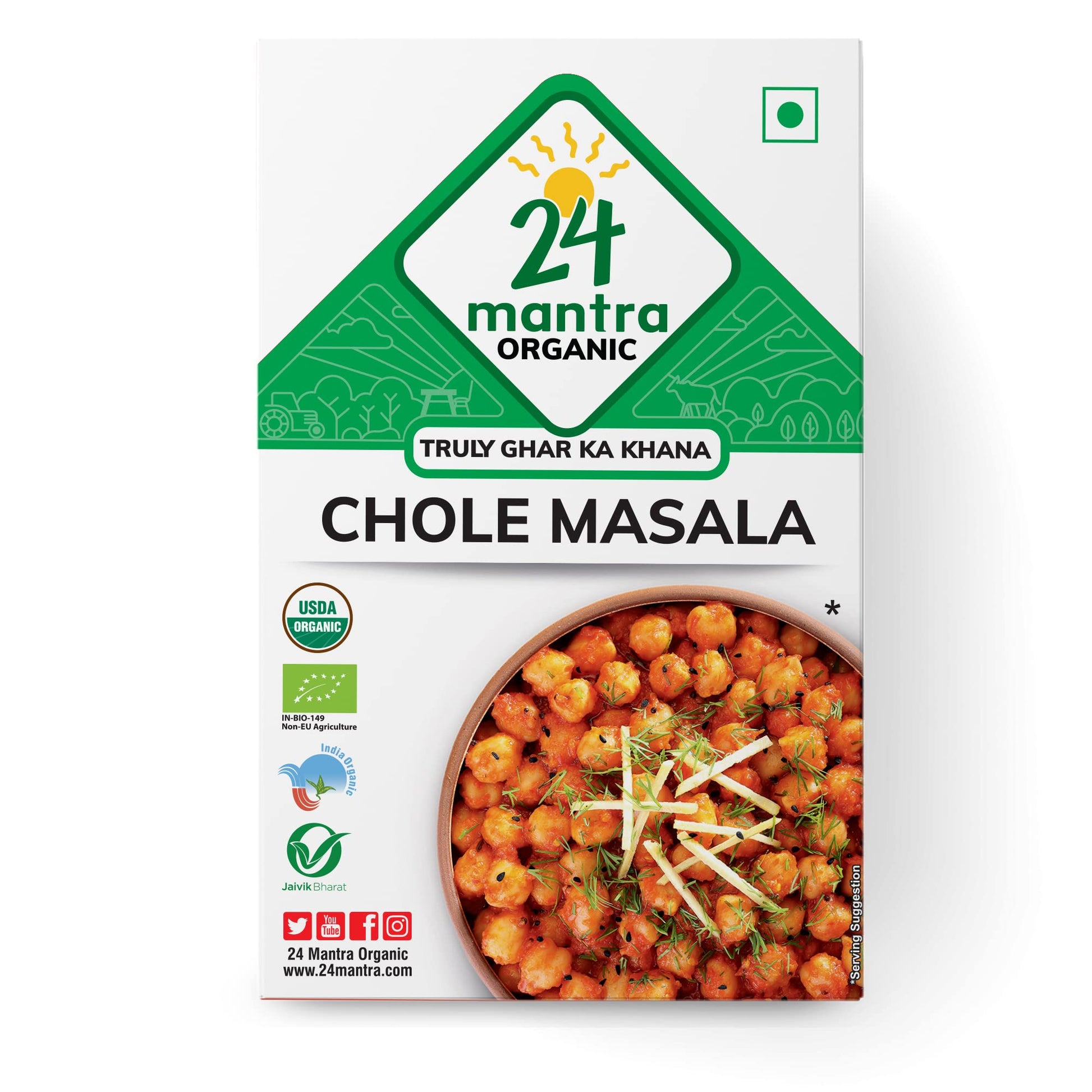 24 Mantra Organic Chole Masala 100Gm