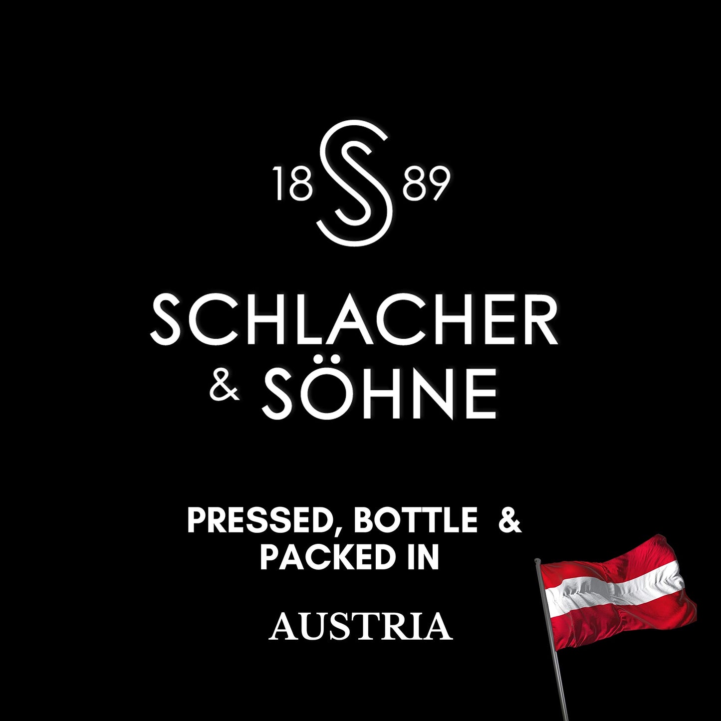 S SCHLACHER & SÖHNE Styrian Pumpkin Seed Oil, 100% Pure, Cold Pressed, 3.38 Fl Oz, Vegan, Non-GMO, Gluten Free,