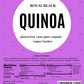 Cereausly Organic Black Quinoa - Non-GMO, Vegan, Gluten-Free - 25 LB Bulk Pack