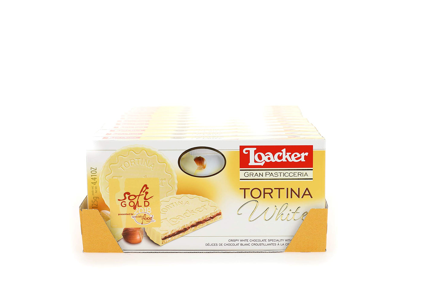 Loacker Gran Pasticceria Tortina White 125G/4.41 Oz.