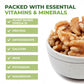 Organic Raw Walnuts - Unsalted 3 Pound (48 oz) Vacuum Sealed, Non GMO, No Salt, Low Carb, Keto Friendly & Vegan Snack