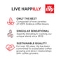 illy Ground Coffee Moka - 100% Arabica Flavored Coffee Ground - Rich Aromatic Coffee Grounds Profile - Intenso Dark Roast - Warm