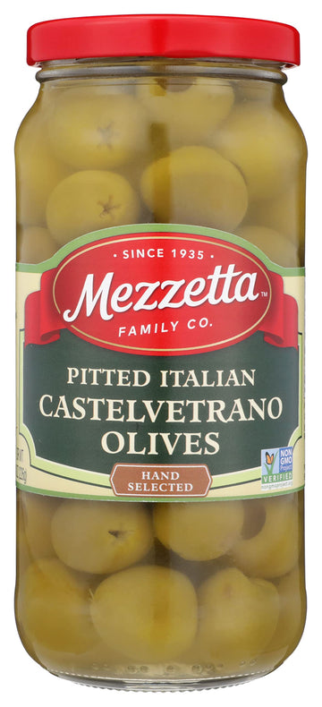 Mezzetta Olive Castelvetrano Ptd, 8 Oz (Pack Of 6)