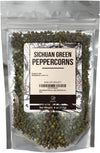 Soeos Green Peppercorns, 4oz(113g), Authentic Sichuan Green Peppercorns, Numbing and Tingle Effect, Less Seeds, Strong Flavor, E