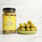 Green Jay Gourmet Stuffed Green Olives - Large 16 Ounces - All Natural Cocktail Garnish & Cheese Board Recipes