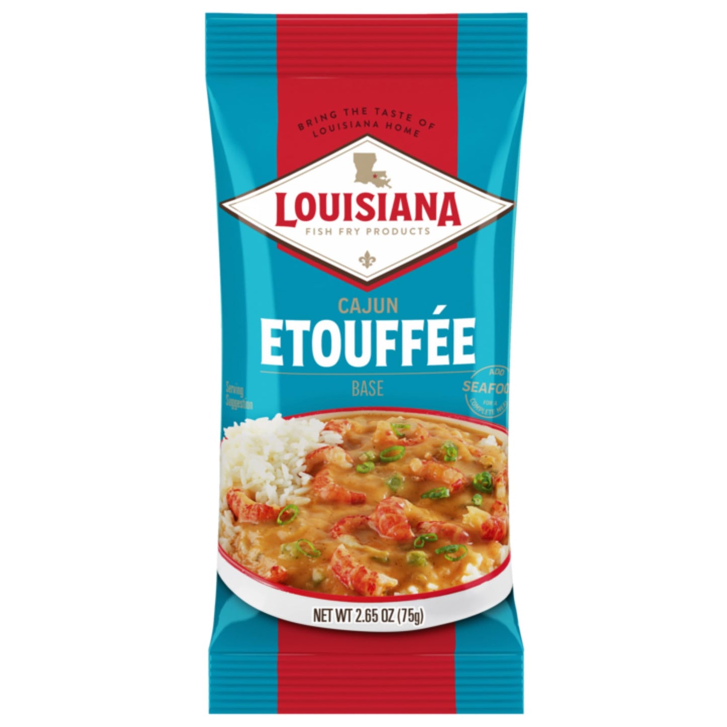 Louisiana Fish Fry Etouffee Base, 2.65 oz, Pack of 24