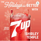 7UP Zero Sugar Shirley Temple Soda, Pomegranate and Cherry Flavor, 12 Pack of 12 Fl Oz Cans