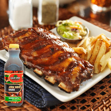 Spur Tree Jamaican BBQ Sauce – Authentic Jerk Seasoning – All-Natural Ingredients – 32 Oz
