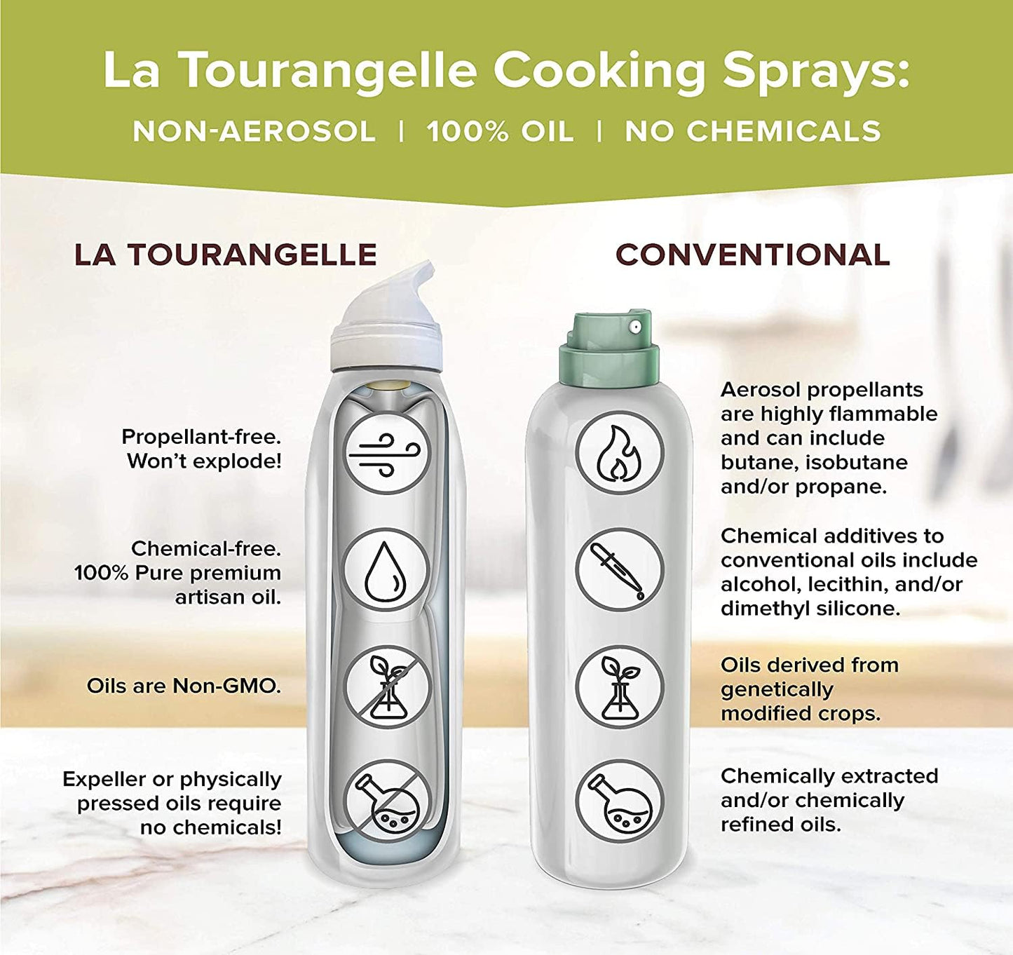 La Tourangelle White Truffle Cooking Spray, 5 Fl Oz