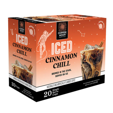 Copper Moon Single Serve Coffee Pods for Keurig K-Cup malt-inspired  Brew Over Ice Cinnamon Chill  20 Count
