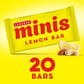 Larabar Minis  Lemon Bar  Vegan and Gluten Free Snacks  20 Mini Bars  15.6 oz