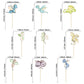Ephlyn 36Pcs Dragon Party Cupcake Toppers Dragon Birthday Party Decoration Fantasy Dragon Cake Decorations For Flying Dragon Bab
