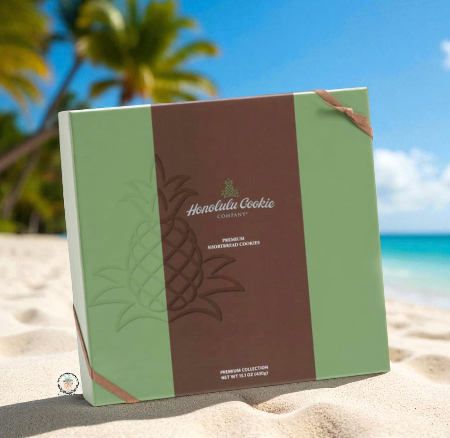 Honolulu Style Hawaiian Shortbread Cookie Gift Box – 27 Assorted Tropical Flavors – Chocolate, Macadamia Nut & Island-Inspired Cookies – Gourmet Gift Set