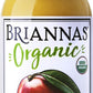 Briannas - Organic Mango Vinaigrette Dressing - Certified Organic & Kosher Salad Dressing Made With Premium Ingredients - 10 Oz. Bottle