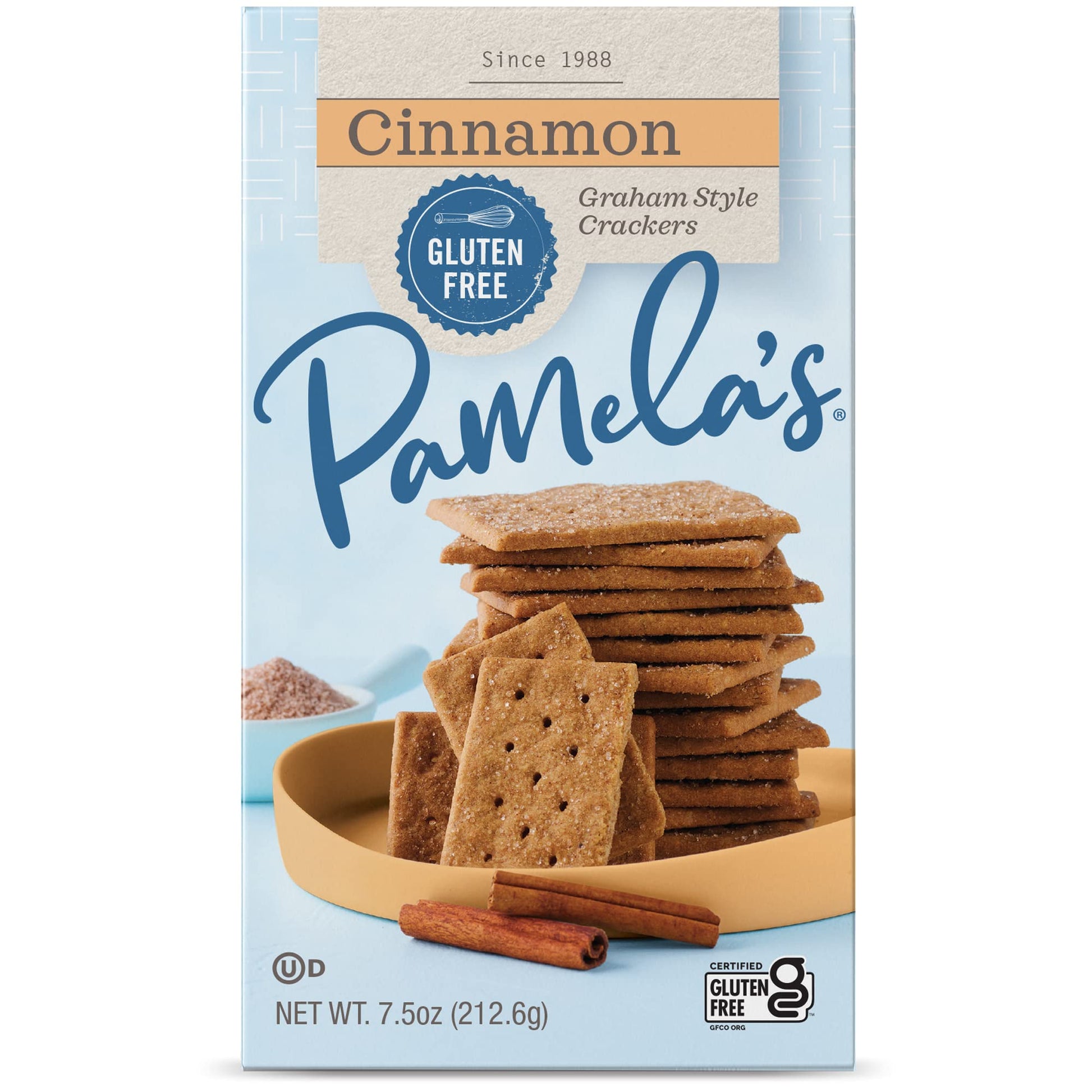 Pamela 'S Products Gluten Free Graham Crackers, Cinnamon (Pack Of 6)