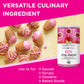 Organic Veda Edible Rose Petal Powder - 16oz - Vegan, Gluten-Free, for Cooking, Herbal Tea, Smoothies, DIY Face Masks