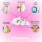 Xyloburst Xylitol Chewing Gum, Sugar Free, Gluten Free, Keto Friendly, Pink, Small, Pack of 12, 12 Pieces
