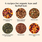 Kusmi Tea - Iced Teas Gift Set - Sampler Assortment Variety Box - Organic Teas - Gift Idea For Men And Women - Flavored Infusion