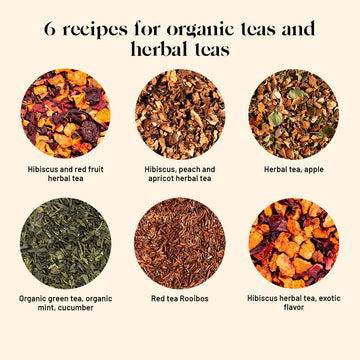 Kusmi Tea - Iced Teas Gift Set - Sampler Assortment Variety Box - Organic Teas - Gift Idea For Men And Women - Flavored Infusion