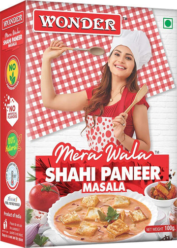 Wonder Mera Wala Shahi Paneer Masala, (100G) / For Delicious & Flavourful Cooking/No Artificial Flavour Added