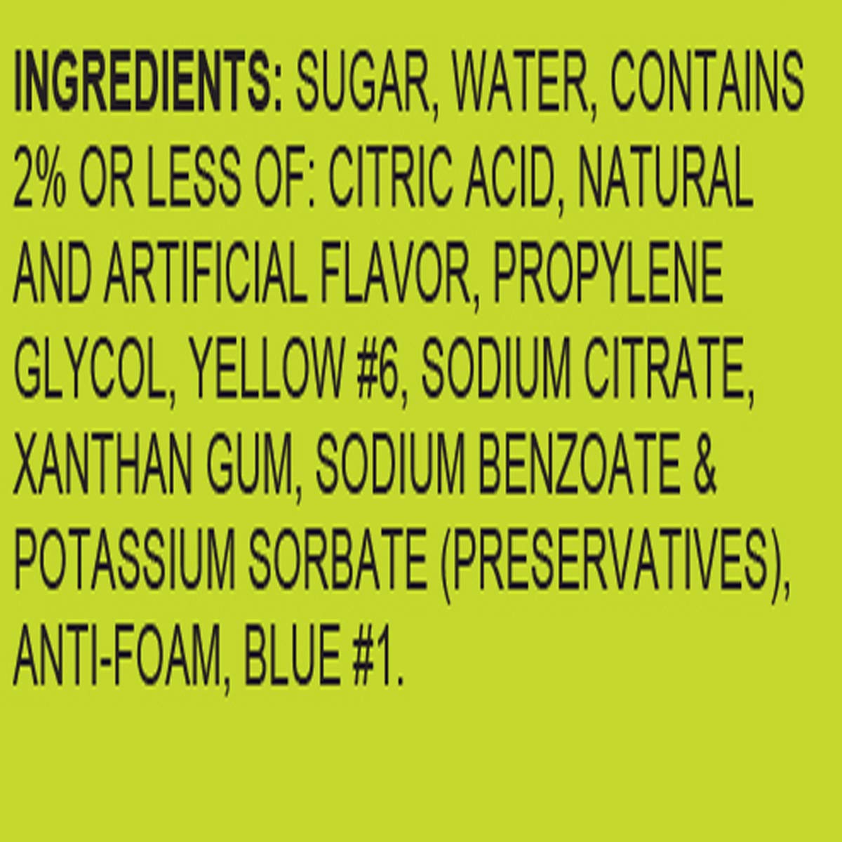 Hypothermias Shaved Ice & Snow Cone Syrup - Quart (32 Fl. Oz) - Margarita - Made With Non-Gmo 100% Pure Cane Sugar, No Corn Syru