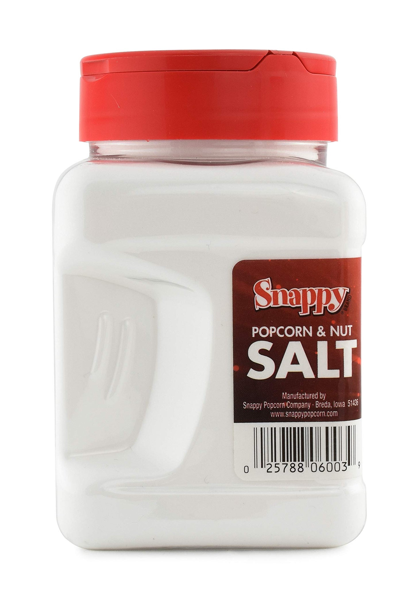 Snappy White Popcorn Salt, 18 oz