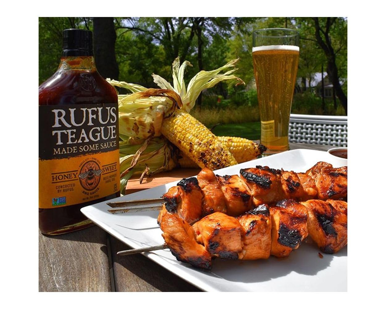 Rufus Teague Honey Sweet Bbq Sauce, 16 Oz(454G)