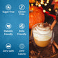 Syruvia Sugar Free Pumpkin Spice Syrup With Syrup Pump Dispenser - Pumpkin Spice Coffee Syrup Flavor, 25.4 Fl Oz, Kosher, Gluten