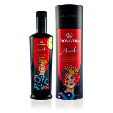 NVG NOVAVERA Memecik High Polyphenol Rich Olive Oil, Pungent Olive Oil With Green Almond Notes, Evoo World Ranking Top 5, Low Ac