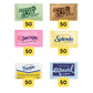 300 Count | Sugar and Sweetener Packets | Sugar Substitute | Pure Cane Sugar | Turbinado Sugar In The Raw | Brown and White Bulk