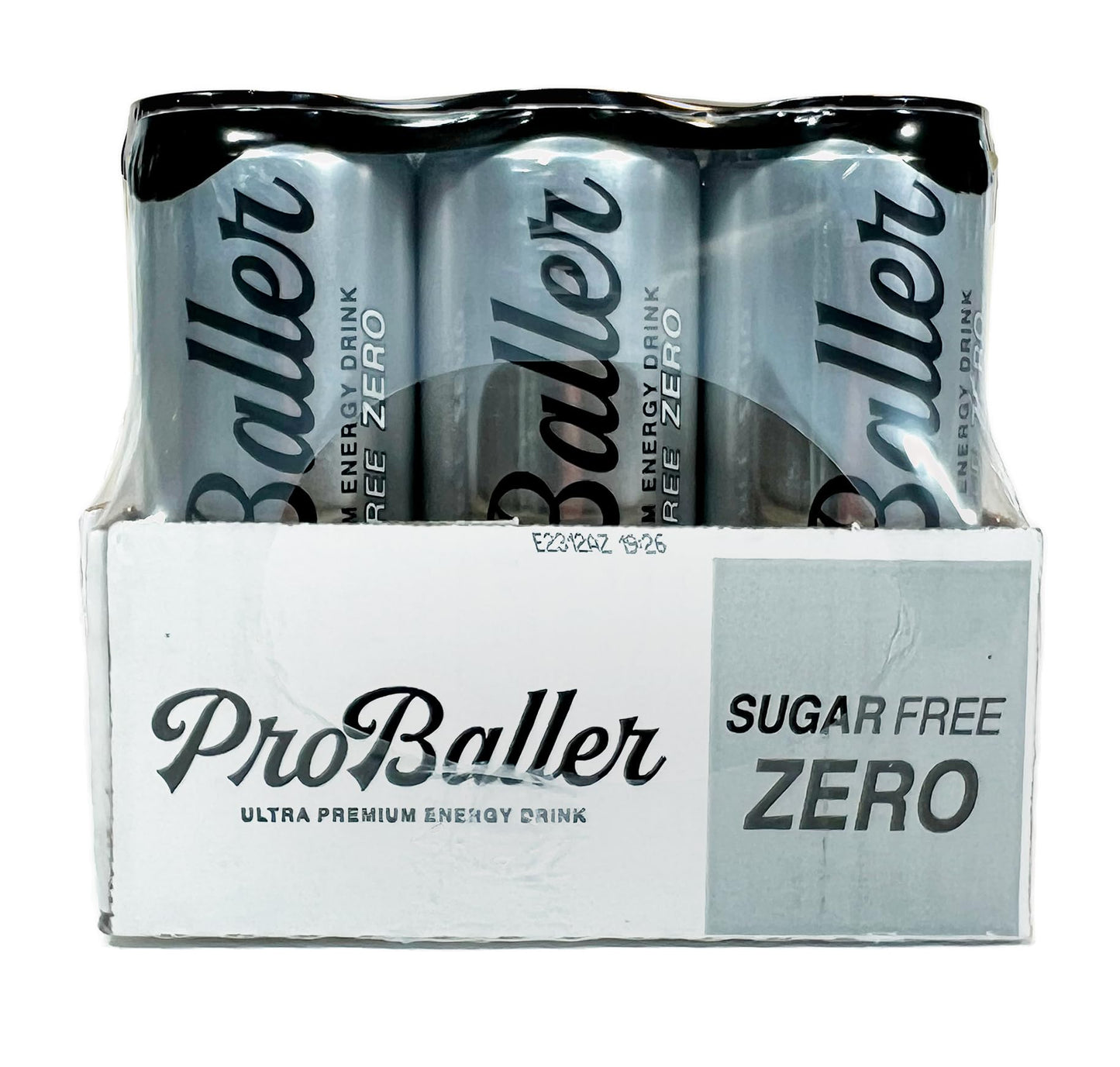 PROBALLER Ultra Premium Energy Drink - Citrus Sugar Free, NSF Sport Certified, 15 Pack, 12 fl oz each
