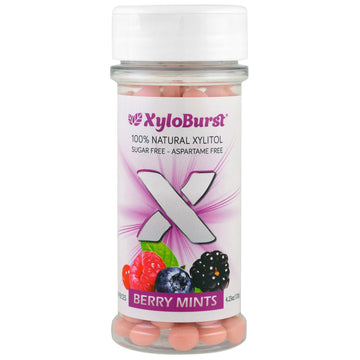 Xyloburst - Xylitol Mints | Sugar Free Breath Mints For Oral Health | Gluten Free, Vegan, Keto Friendly | Aspartame Free Mints |