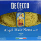 De Cecco Pasta Angel Hair Nests Pasta, 8.8 Oz