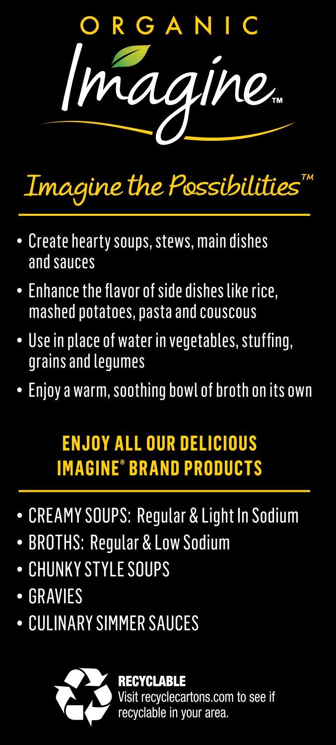 Imagine No Chicken Broth  Organic  32 oz